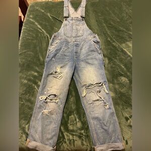 BDG Distressed Overalls